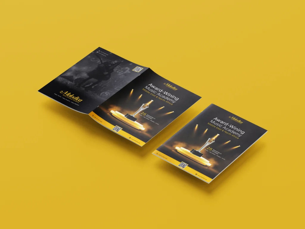 Melodica Music Academy Brochure Design project image 4
